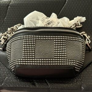 Alexander McQueen Punk Leather Bum/Belt Bag Black Iconic Studded NWT